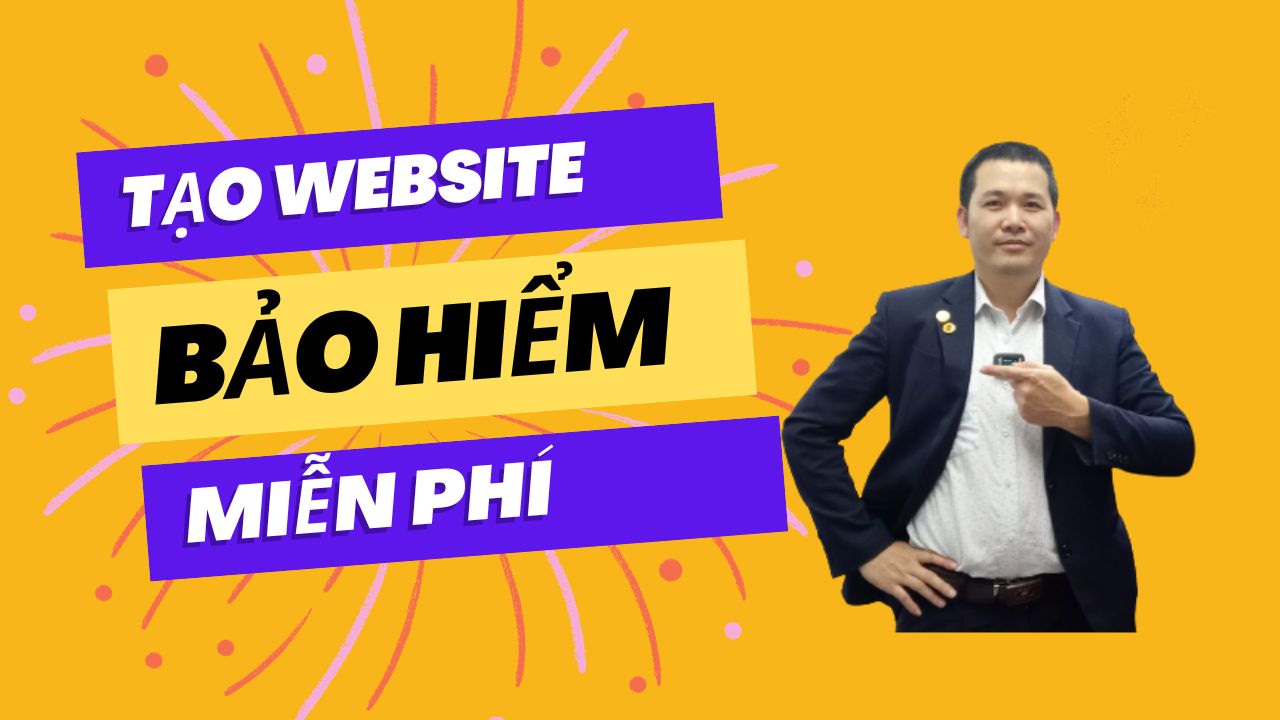 Tạo website kinh doanh bảo hiểm miễn phí với moma.vn